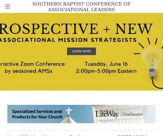 Sbcal.org(SOUTHERN BAPTIST CONFERENCE OF ASSOCIATIONAL LEADERS) Screenshot