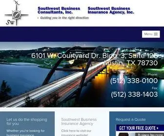 Sbcia.com(Southwest Business Consultants) Screenshot