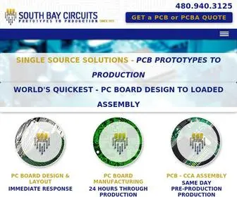 Sbcinc.com(South Bay Circuits PCB Circuit Board Design Assembly & Manufacturing) Screenshot