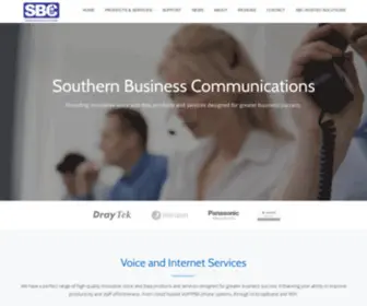 SBCLTD.co.uk(Southern Business Communications) Screenshot