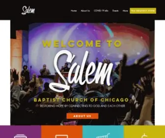 Sbcoc.org(Salem Baptist Church of Chicago) Screenshot