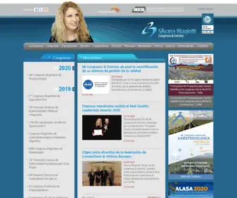 Sbcongresos.com.ar(Silvana Biagiotti) Screenshot