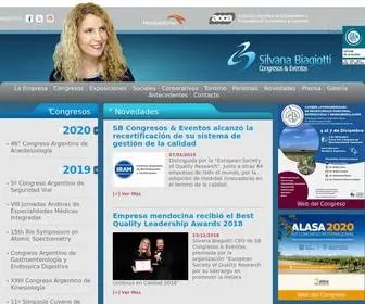 Sbcongresos.com(Silvana Biagiotti) Screenshot