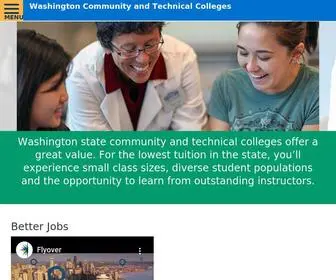 SBCTC.edu(Washington State Board for Community & Technical Colleges) Screenshot