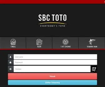 SBctoto.com Screenshot
