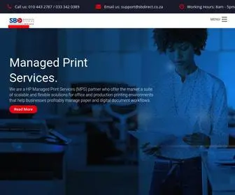Sbdirect.org(SBD Business Systems) Screenshot