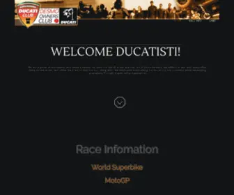 Sbduc.com(Santa Barbara Ducati Club) Screenshot