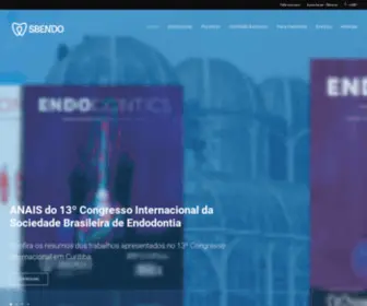 Sbendo.com.br(Sociedade Brasileira de Endodontia) Screenshot