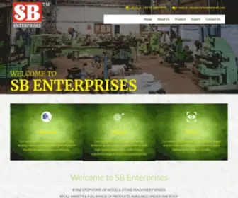 Sbenterp.com(SB Enterprises) Screenshot