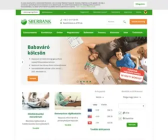 Sberbank.hu(Sberbank) Screenshot