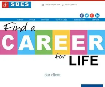 Sbesjobs.com(Shree Balaji Employment Services Pvt Ltd) Screenshot