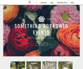 Sbeventspa.com(Something Borrowed Events) Screenshot