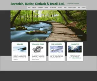 SBGB.com(Sevenich, Butler, Gerlach & Brazil, Ltd) Screenshot