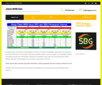 SBgbali.com(SBGBALI Jasa Web Seo Bali untuk UKM naik kelas) Screenshot