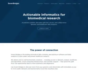 Sbgenomics.com(Seven Bridges) Screenshot