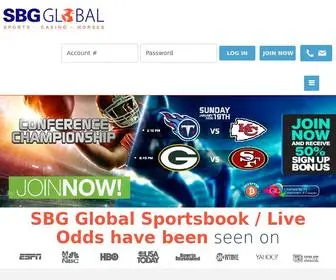 SBGGlobal.eu(SBG Global) Screenshot