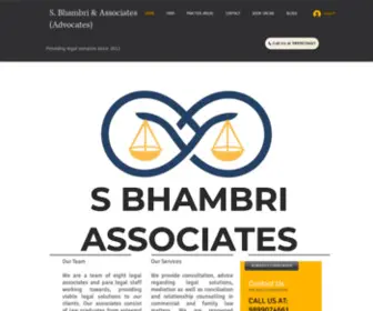 Sbhambriadvocates.com(DivorcelawyerinDelhi) Screenshot