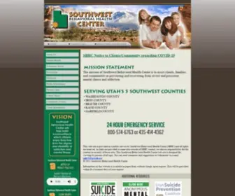 SBHC.us(Southwest Behavioral Health Center) Screenshot
