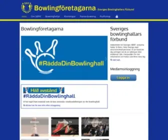 SBHF.se(Sveriges Bowlinghallars Förbund) Screenshot