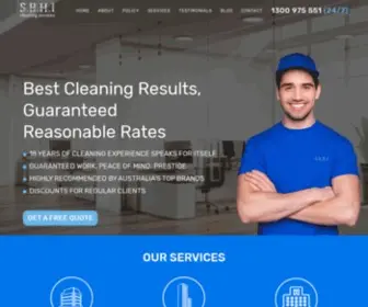 Sbhi.com.au(SBHI Cleaning) Screenshot