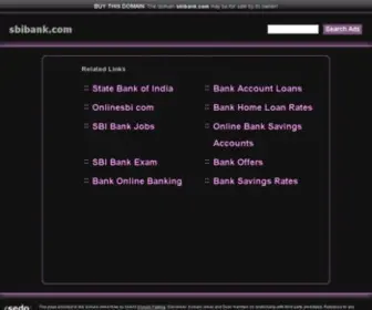 Sbibank.com(De beste bron van informatie over Banking) Screenshot