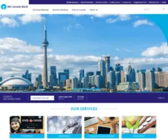Sbicanada.com(SBI Canada Bank) Screenshot