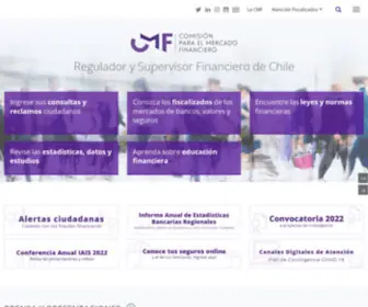 Sbif.cl(La Superintendencia de Bancos e Instituciones Financieras de Chile) Screenshot