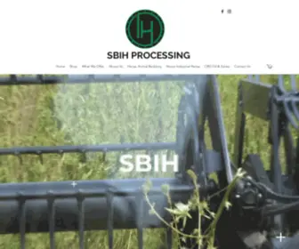 Sbihprocessing.com(SBIH Processing) Screenshot