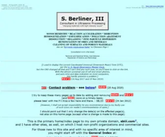 Sbiii.com(Berliner, III's) Screenshot