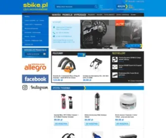 Sbike.pl(Internetowy Sklep Rowerowy) Screenshot