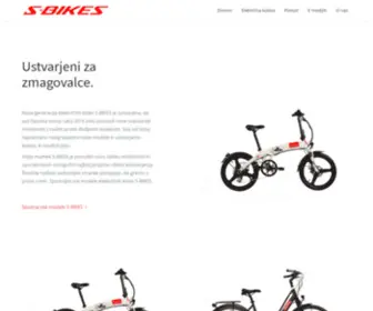 Sbikes.si(S-BIKES Slovenija) Screenshot