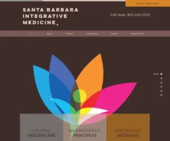 Sbintegrative.com(Santa Barbara Integrative and Naturopathic Medicine Doctor) Screenshot