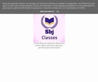 SBJclasses.com(Sbj Classes) Screenshot