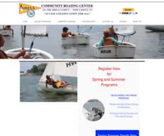 SBjsa.org(Junior Sailing) Screenshot