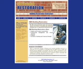 SBkreStores.com(SBK Restoration) Screenshot