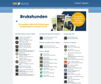 SBktavling.se(Välkommen) Screenshot