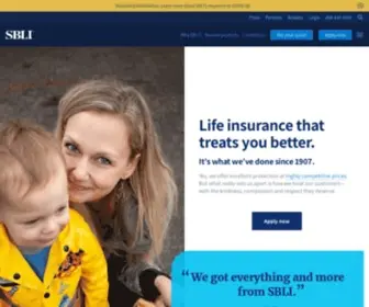 Sbli.com(Term Life Insurance) Screenshot