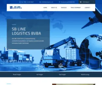 Sblinelogistics.com(SB LINE GLOBAL LOGISTICS) Screenshot