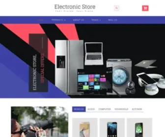 Sbload24.com(Electronic Store a Ecommerce Online Shopping Category Bootstrap Responsive Website Template) Screenshot