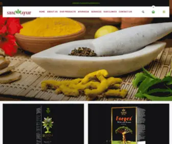 Sbmayur.com(SBM AYUR) Screenshot