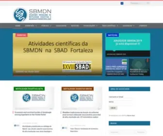 SBMDN.org.br(Sociedade Brasileira de Motilidade Digestiva e Neurogastroenterologia) Screenshot