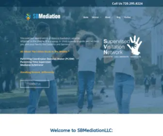 Sbmediationllc.com(Child Custody Mediator in Colorado) Screenshot