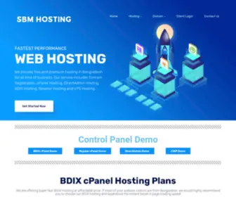 SBmhosting.com(SBM HOSTING) Screenshot