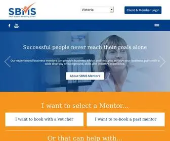 SBMS.org.au(Small Business Mentoring Service) Screenshot