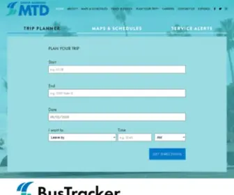 SBMTD.gov(Enhancing the Mobility of the South Coast) Screenshot