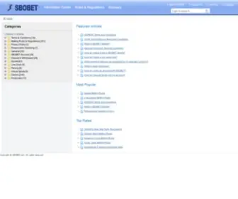Sbobet-Info.com(Access restricted) Screenshot