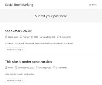 Sbookmark.co.uk(Sbookmark) Screenshot