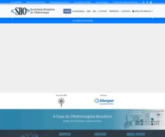 Sboportal.org.br(Portal da SBO) Screenshot