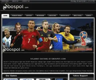 Sbospot.com Screenshot