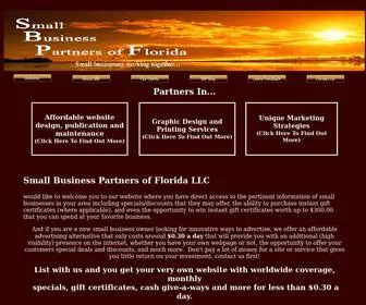 SBP-OF-Florida.com(Small Business Partners Of Florida) Screenshot